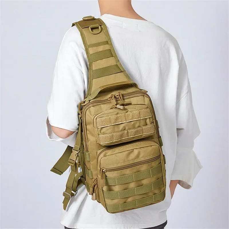 Hunting Fishing Outdoor - Large Capacity Men's Bag Tactical Chest