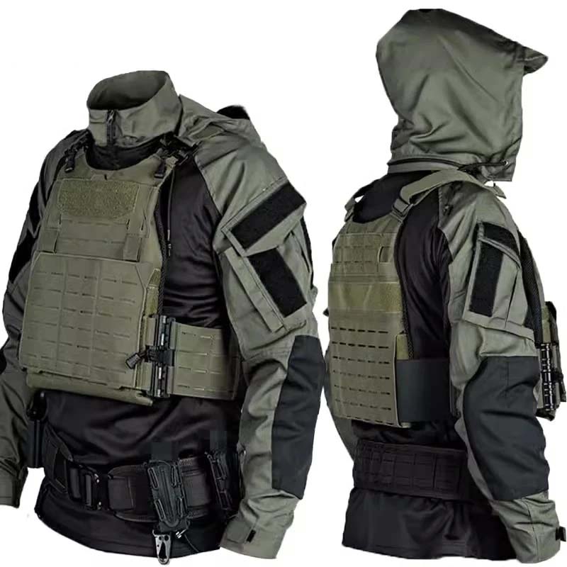 Hunting Outdoor Shirts - Men's CP Camo Tactical Combat Shirt