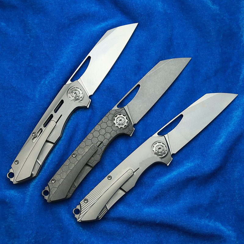 Knife Hunting Fixed Blade - Eutsler Neutralizer Titanium Handle Ceramic Bearing