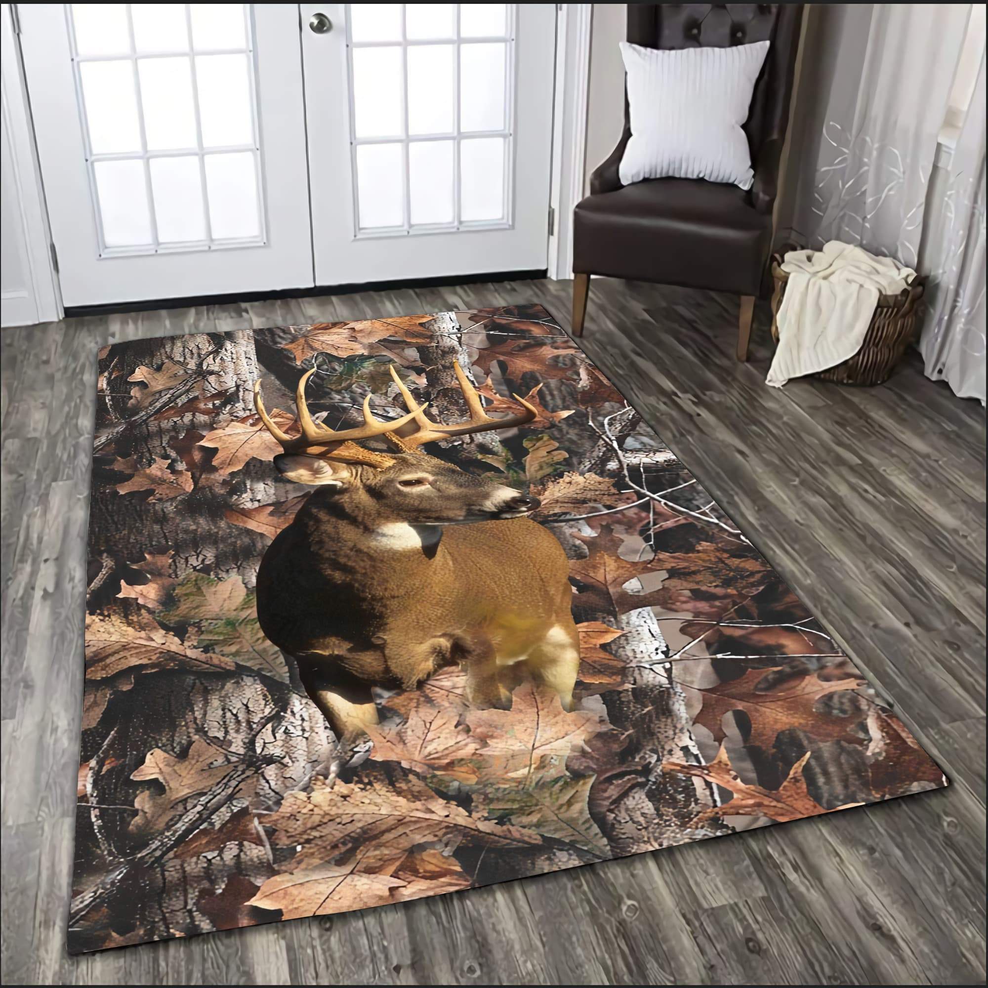 Hunting Outdoor Rug - Hunting Deer Lover Newfashion Area Rug