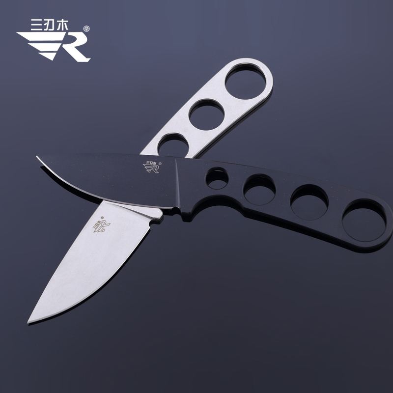 Knife Hunting Fixed Blade - Sanrenmu 7130 Fixed Blade Neck Knife
