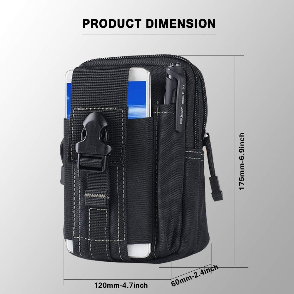Tactical Molle Belt Pouch Mili - đánh giá và giá Hunting Outdoor Gear