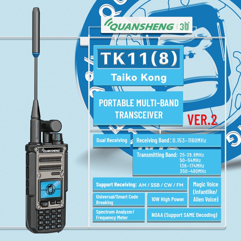 Multi-Band 10W High Power FMAM - đánh giá và giá Hunting Outdoor Gear