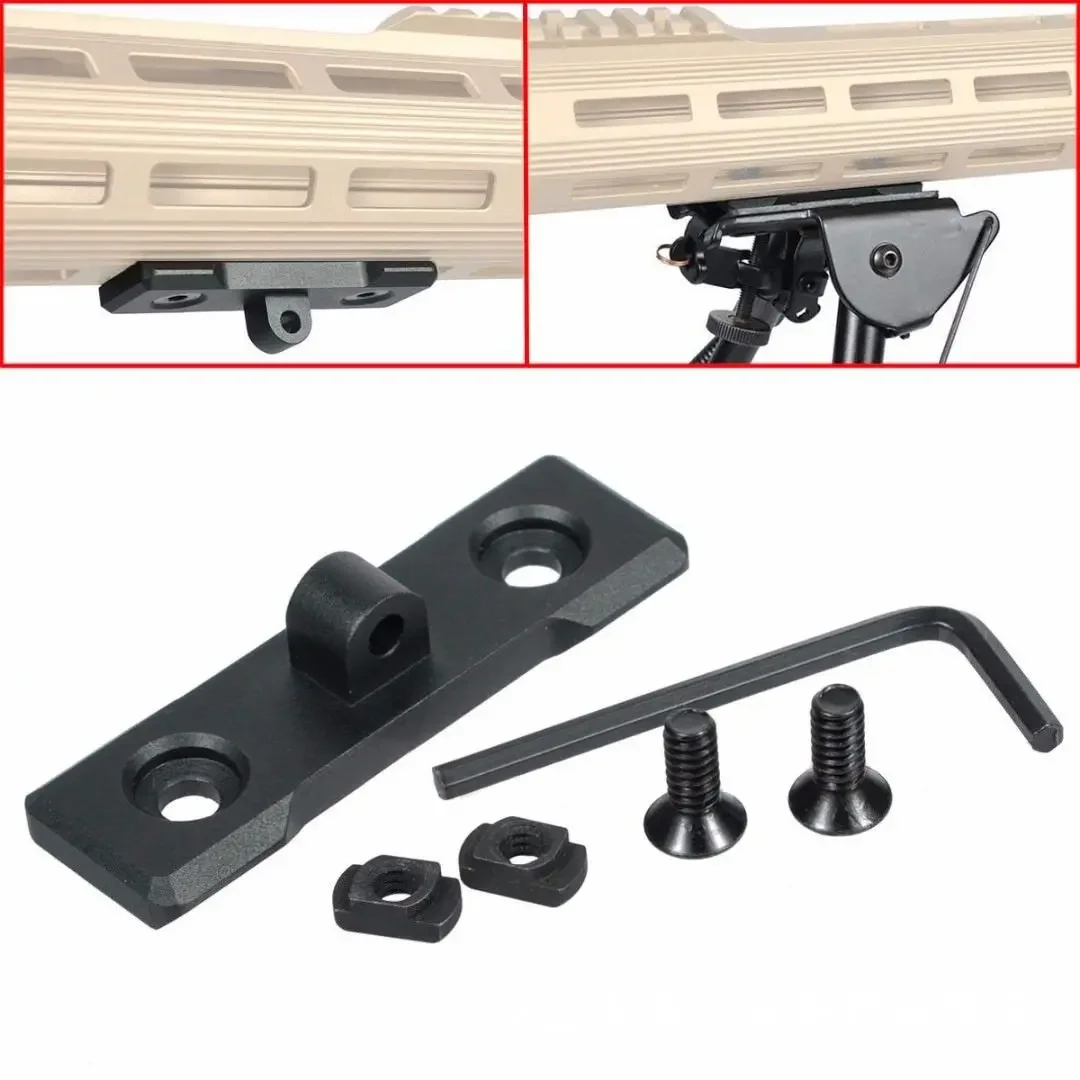 M-LOK Keymod Bipod Mount Handg - đánh giá và giá Bipod Rifle Mount