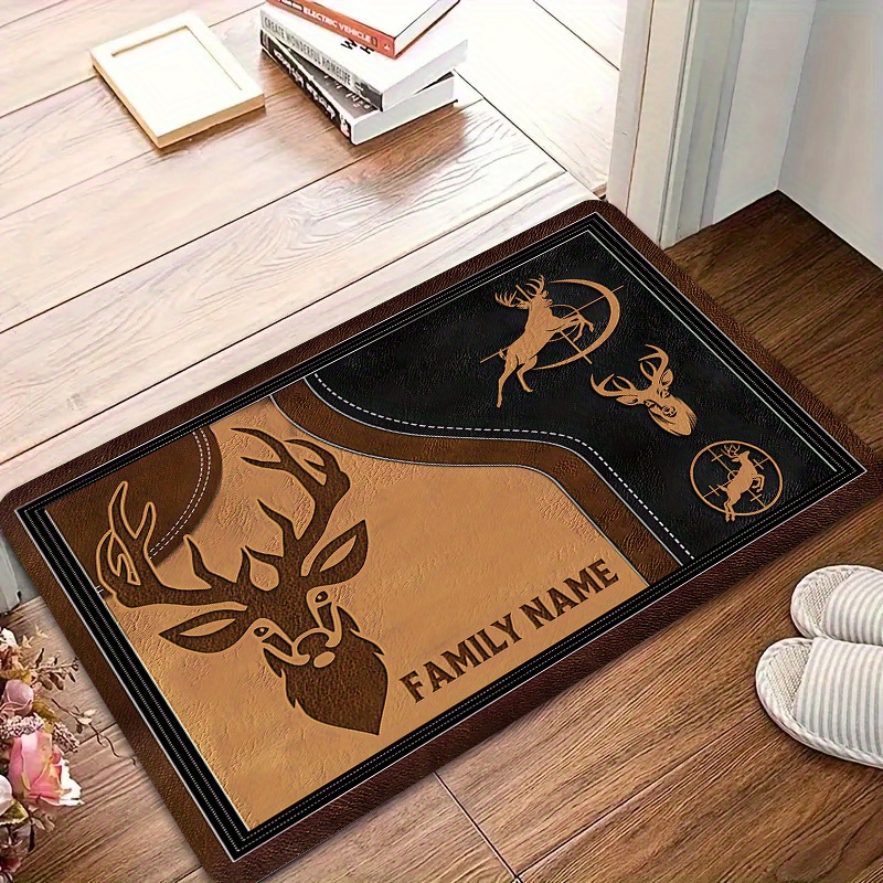 VIKAMA  Elk Skull Totem Huntin - đánh giá và giá Hunting Outdoor Rug