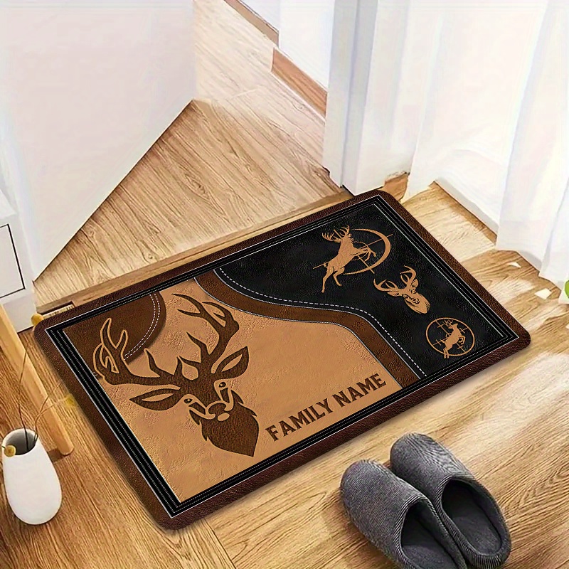 VIKAMA  Elk Skull Totem Huntin - đánh giá và giá Hunting Outdoor Rug