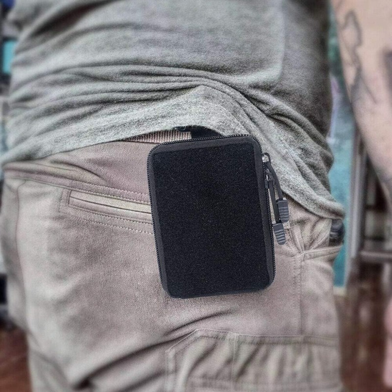 Tactical Wallet EDC Pouch Zipp - đánh giá và giá Hunting Outdoors Card