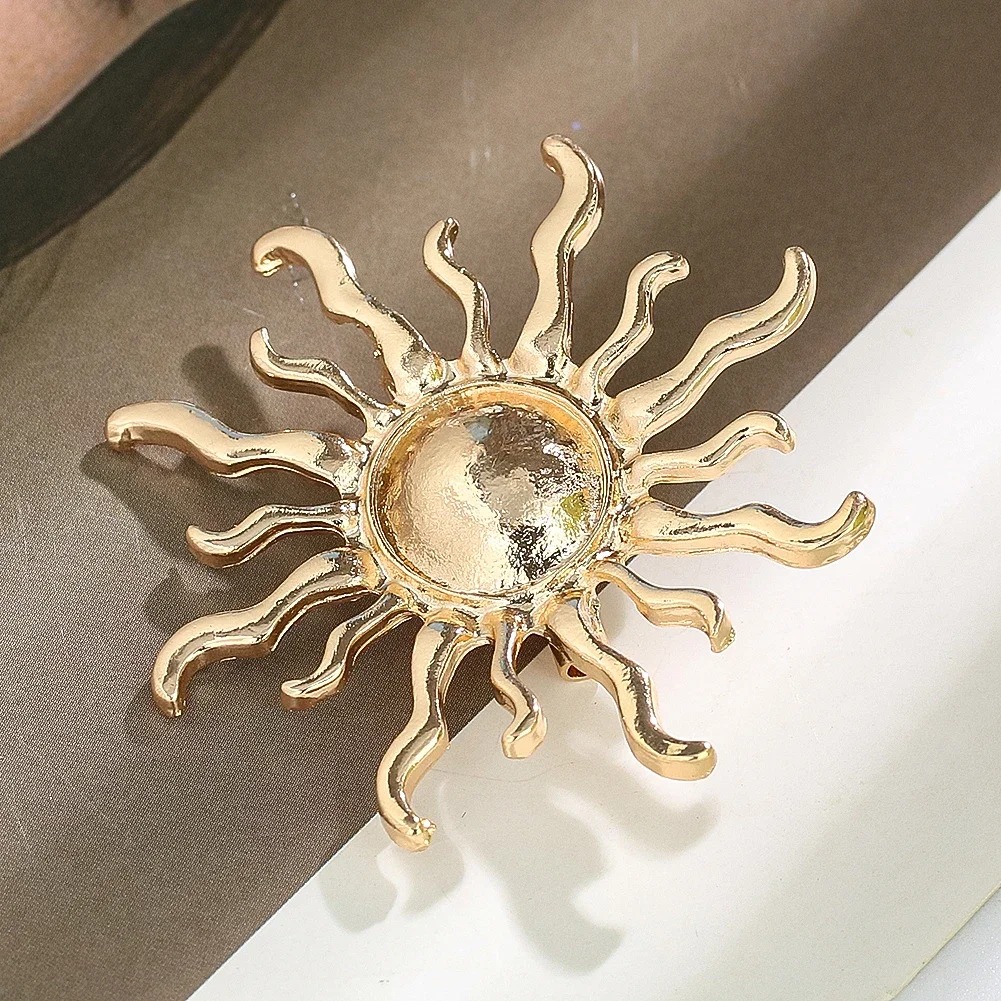 Sunburst Flower Alloy Brooch R - đánh giá và giá Hunting Outdoor Rug