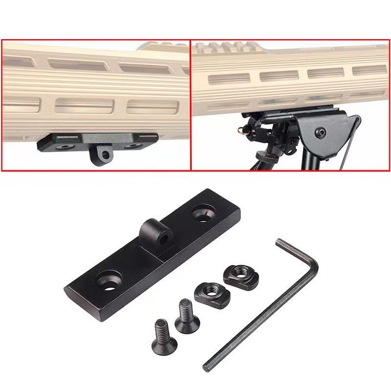 AR15 M-LOK Handguard Adapter - - đánh giá và giá Bipod Rifle Mount