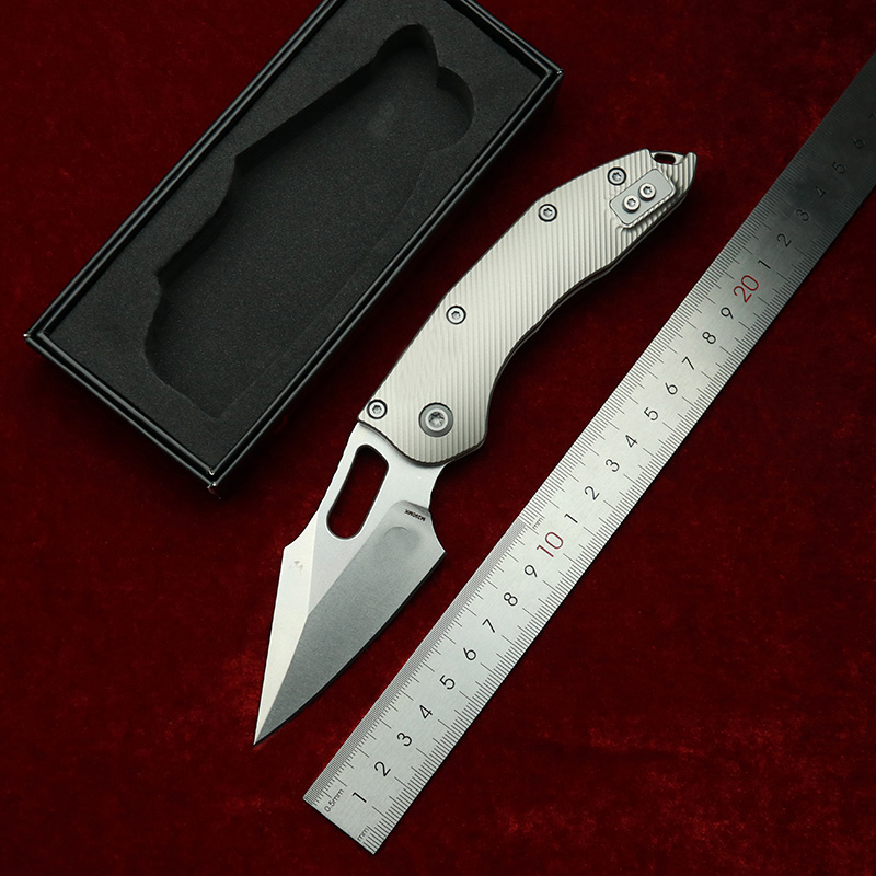 LEMIFSHE Stitch RamL Manual Ti - đánh giá và giá Knife Hunting Fixed Blade