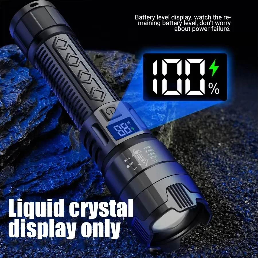 Ultra Bright LED Flashlight 20 - đánh giá và giá Tactical Flashlight Rechargeable