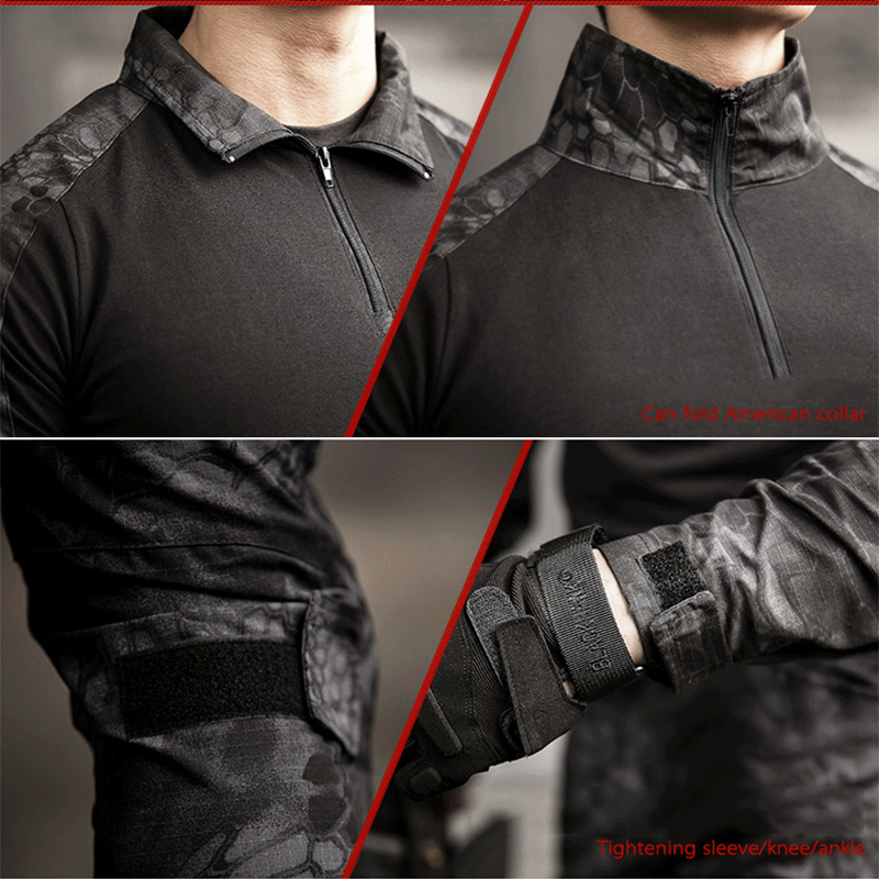 Tactical Cargo Uniform Jungle  - đánh giá và giá Hunting Outdoor Shirts