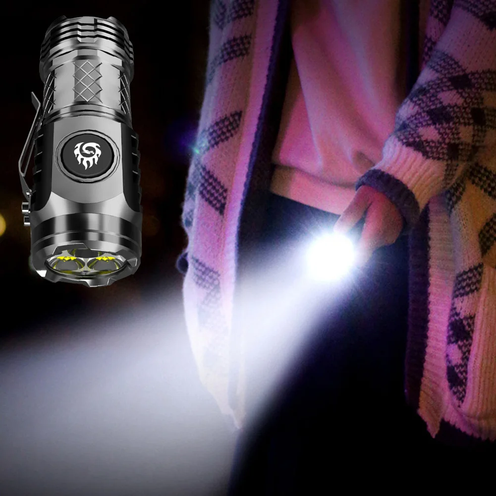 Powerful Super Bright Handheld - đánh giá và giá Tactical Flashlight Rechargeable