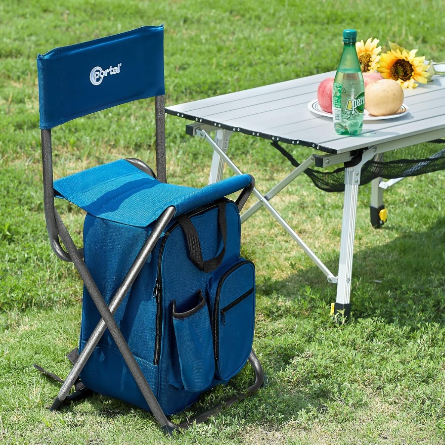 Backpack Cooler Chair with Bac - đánh giá và giá Hunting And Fishing Outdoor Chairs