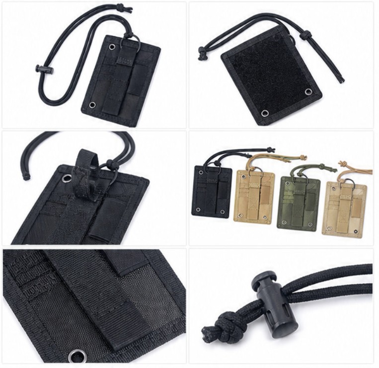 Tactical ID Card Holder Hook L - đánh giá và giá Hunting Outdoors Card