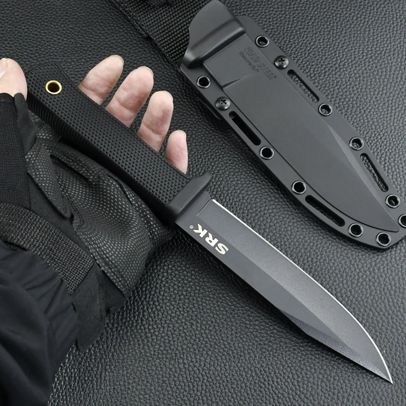 SKR Straight Fixed Blade RN Gl - đánh giá và giá Knife Hunting Fixed Blade
