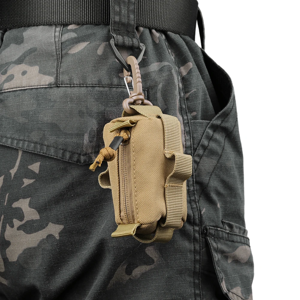 Tactical EDC Pouch Zipper Key  - đánh giá và giá Hunting Outdoors Card