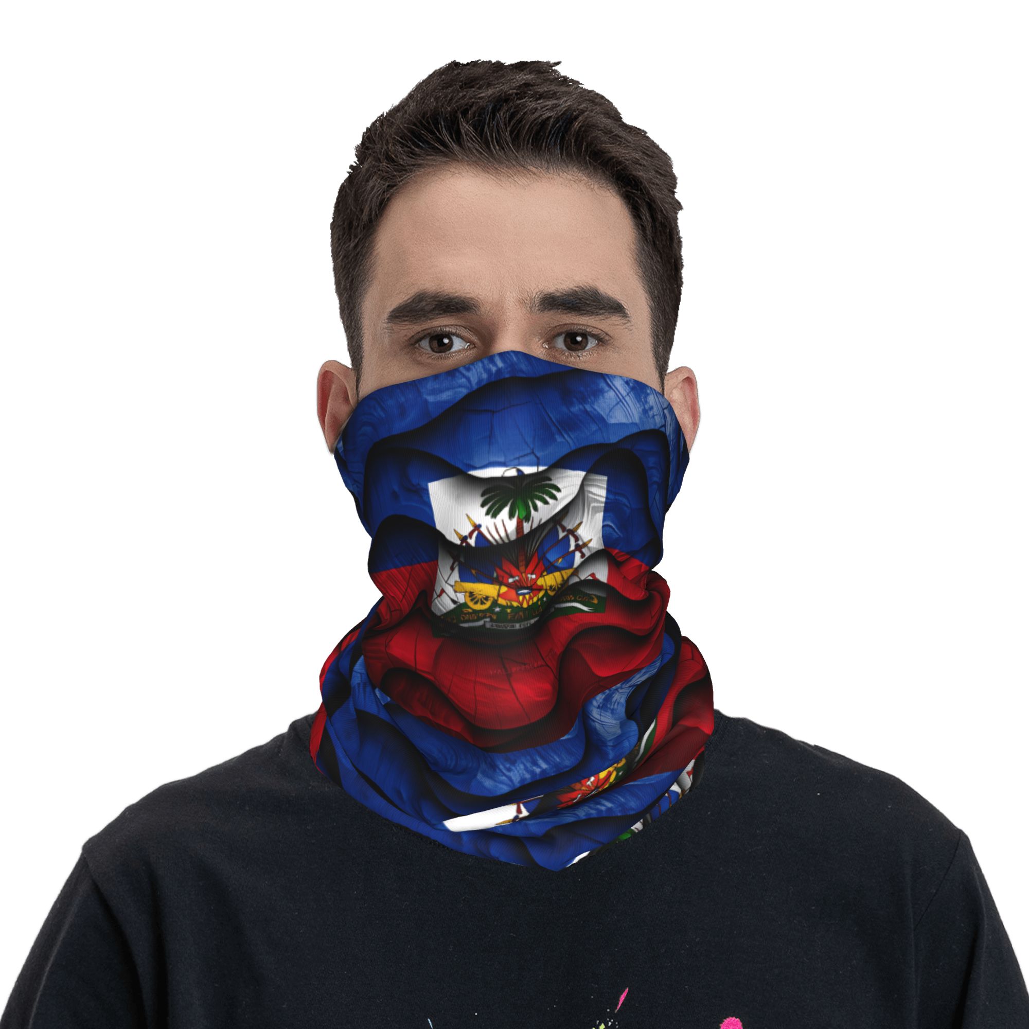 Haiti Flag Balaclava  Hunting  - đánh giá và giá Hunting Fishing Outdoor