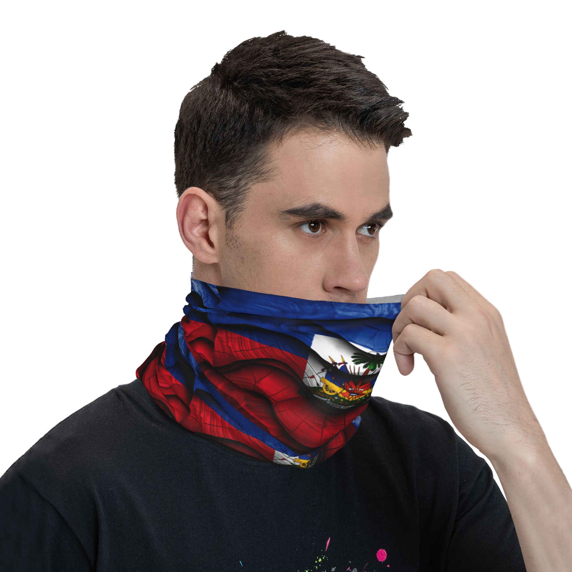 Haiti Flag Balaclava  Hunting  - đánh giá và giá Hunting Fishing Outdoor