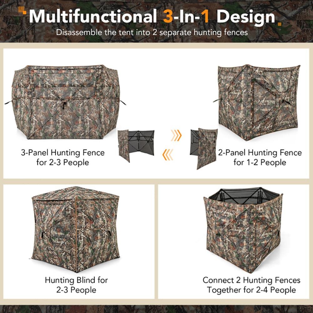 5-in-1 Detachable Hunting Blin - đánh giá và giá Hunting & Outdoor Supplies Carterton