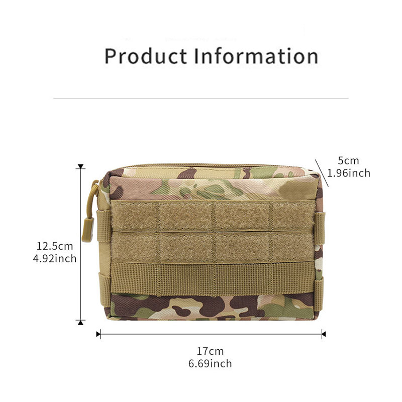 Tactical Molle Waist Pack 600D - đánh giá và giá Hunting Outdoors Card