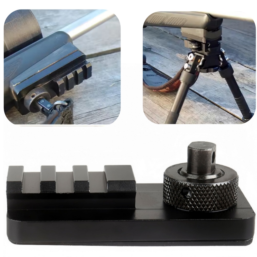 Tactical  Airsoft Rifle Bipod  - đánh giá và giá Bipod Rifle Mount
