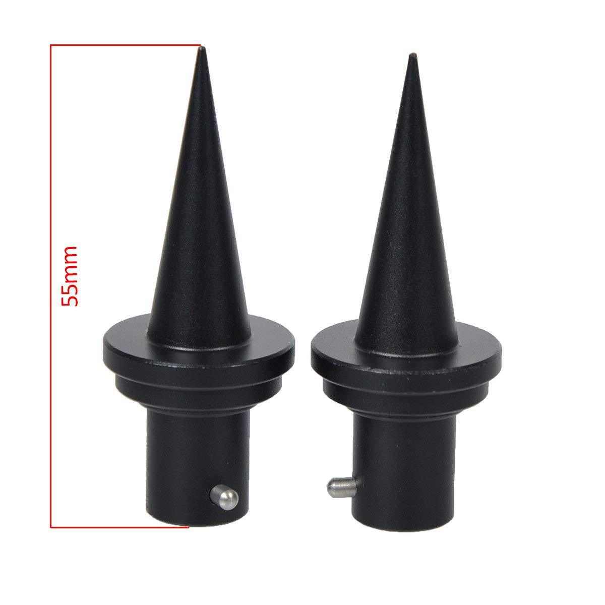 2PCS V8 Bipod Spikes Feet Hold - đánh giá và giá Bipod Rifle Mount