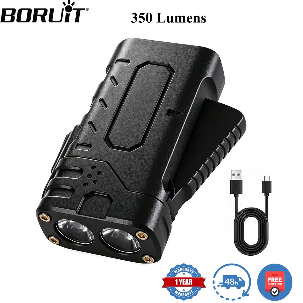 BORUIiT Hand Crank EDC LED Fla - đánh giá và giá Hunting Fishing Outdoor