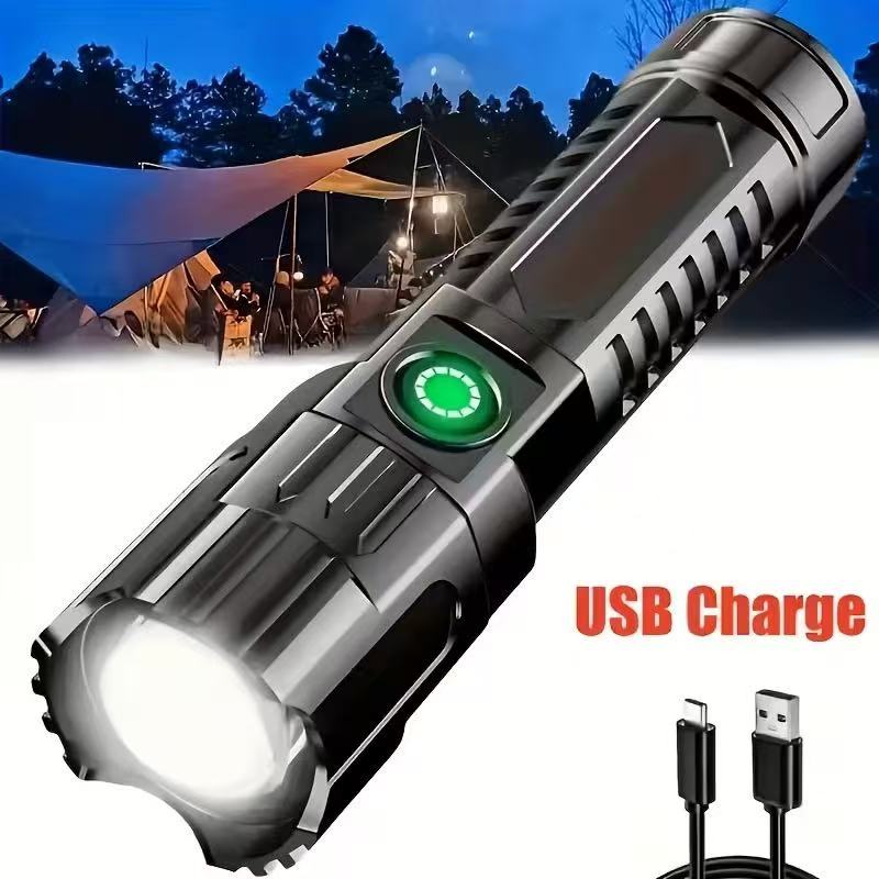 New High-power Led Flashlight  - đánh giá và giá Hunting Fishing Outdoor