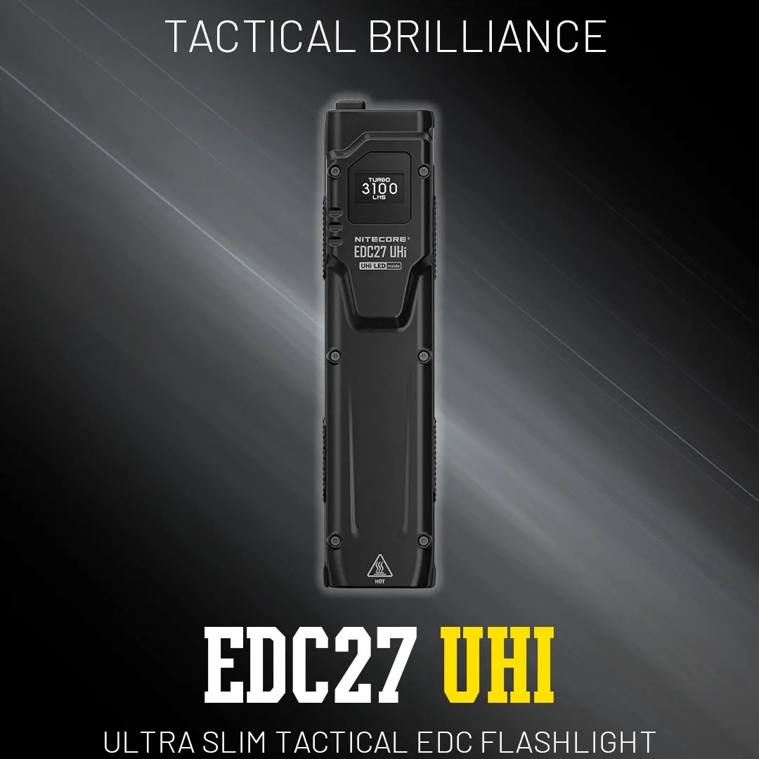 Convoy UHi Tactical EDC Flashl - đánh giá và giá Tactical Flashlight Rechargeable