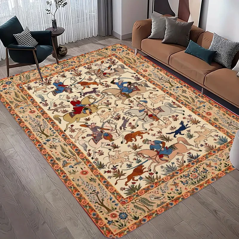Vintage Persian Hunting Floral - đánh giá và giá Hunting Outdoor Rug