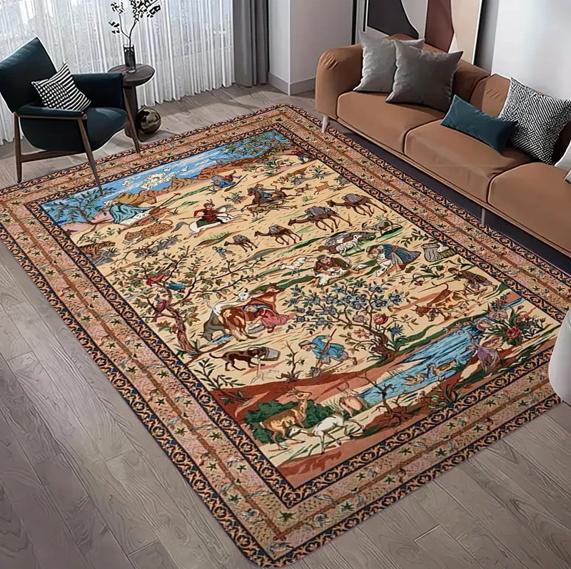 Vintage Persian Hunting Floral - đánh giá và giá Hunting Outdoor Rug