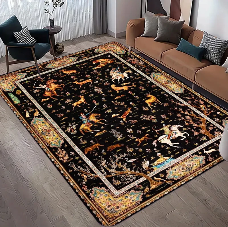 Vintage Persian Hunting Floral - đánh giá và giá Hunting Outdoor Rug
