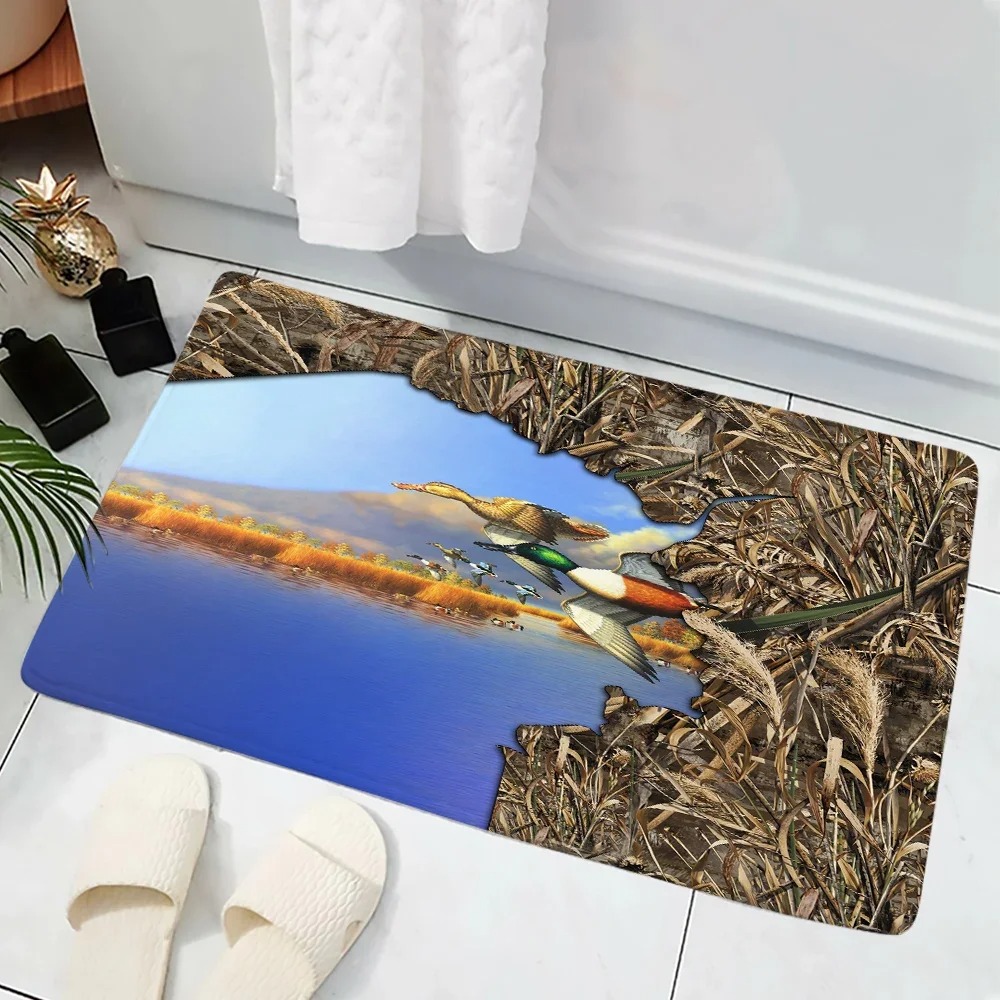 Camouflage Forest Boar Print D - đánh giá và giá Hunting Outdoor Rug