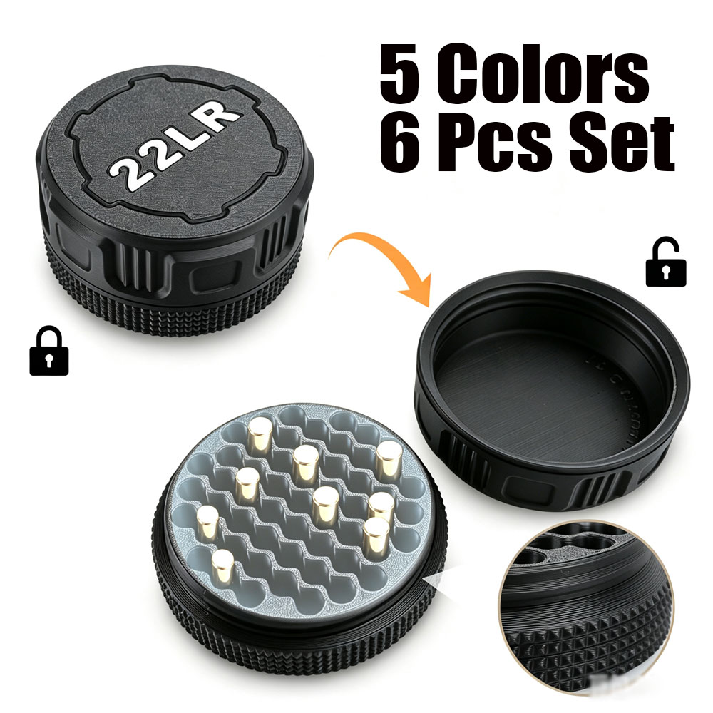 6Pcs Ammo Storage Box .22LR 55 - đánh giá và giá Hunting & Outdoor Supplies Carterton