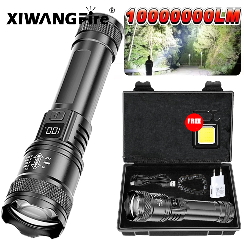 Ultra Bright LED Flashlight 20 - đánh giá và giá Tactical Flashlight Rechargeable