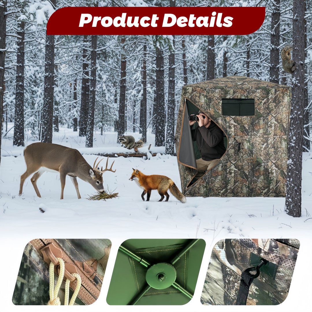 Camouflage Pop-Up Hunting Blin - đánh giá và giá Hunting & Outdoor Supplies Carterton