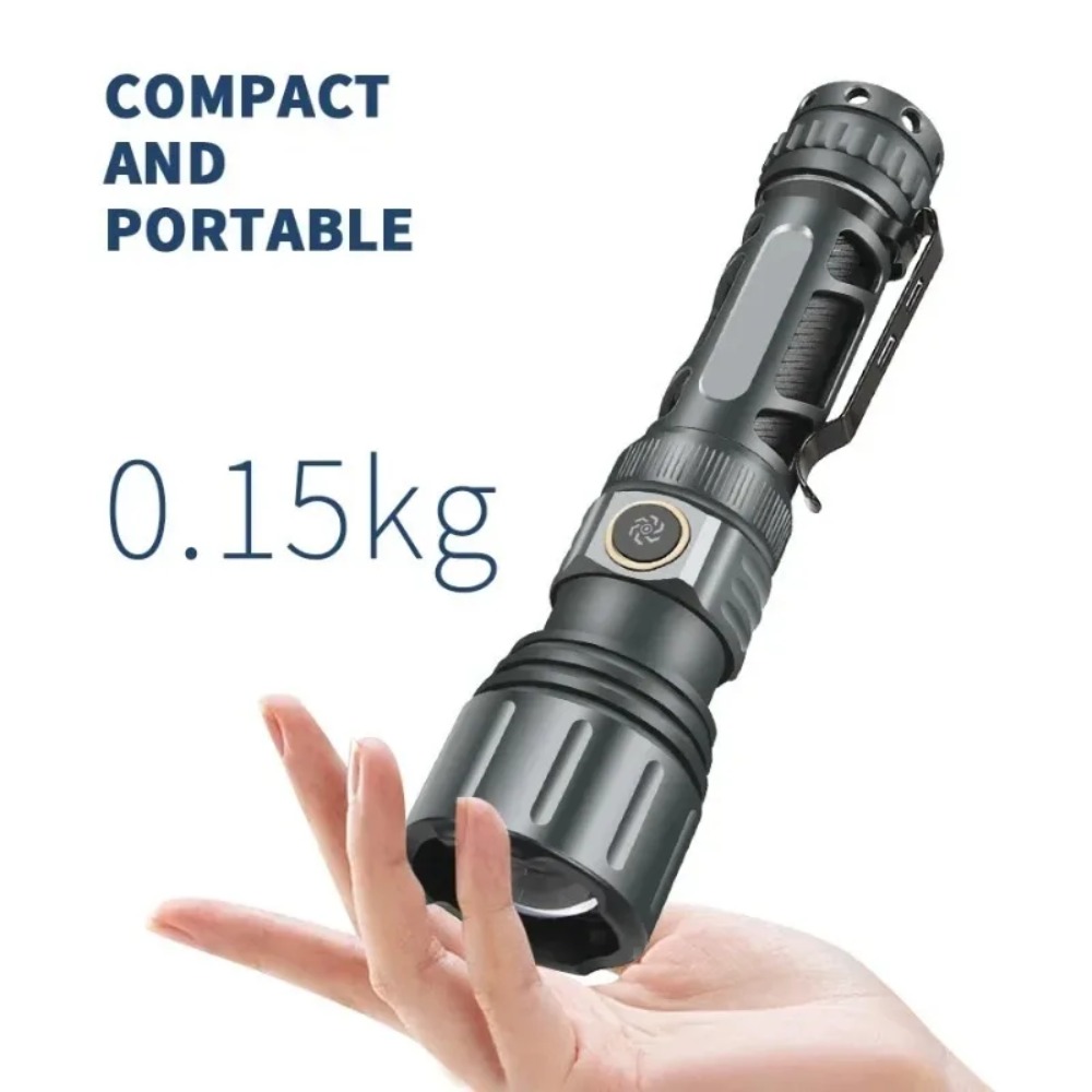Super Bright Flashlight Portab - đánh giá và giá Tactical Flashlight Rechargeable