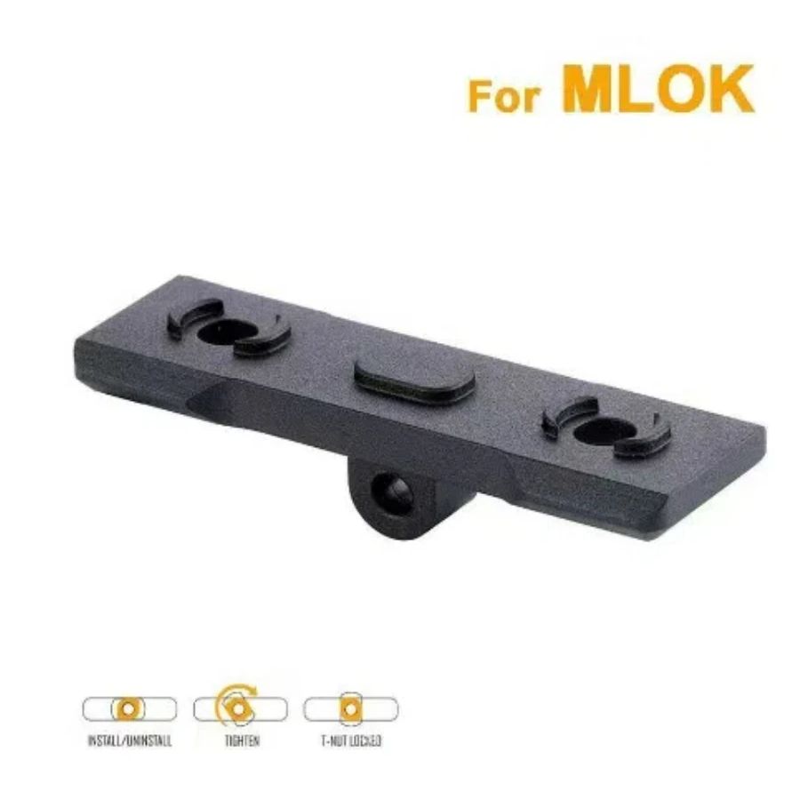 Outdoor Tactical MLOK Keymod B - đánh giá và giá Bipod Rifle Mount