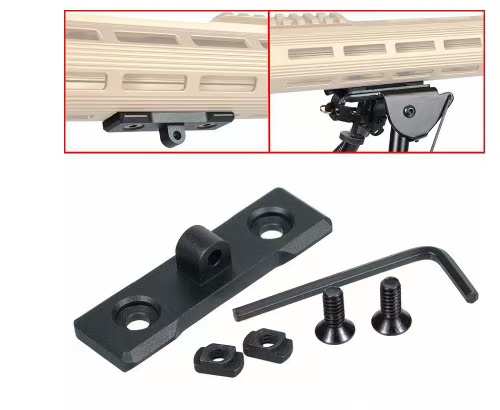 Outdoor Tactical MLOK Keymod B - đánh giá và giá Bipod Rifle Mount