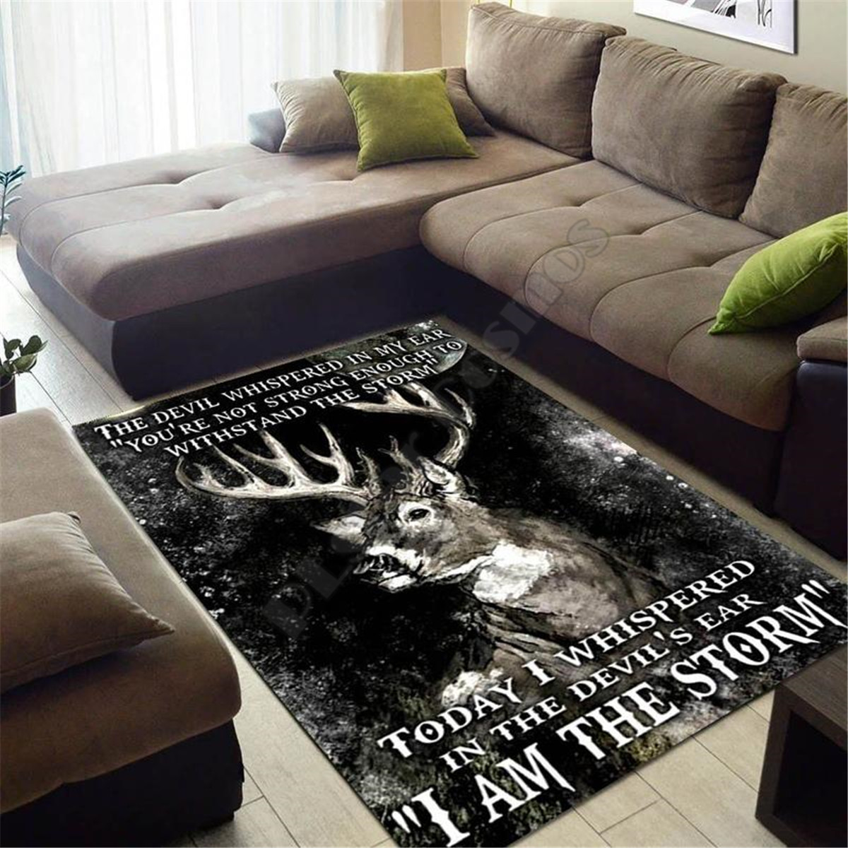 Deer Hunting Area Rug 3d print - đánh giá và giá Hunting Outdoor Rug