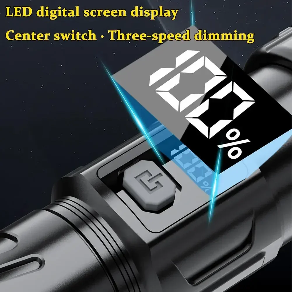Super Bright LED Flashlight US - đánh giá và giá Hunting Fishing Outdoor