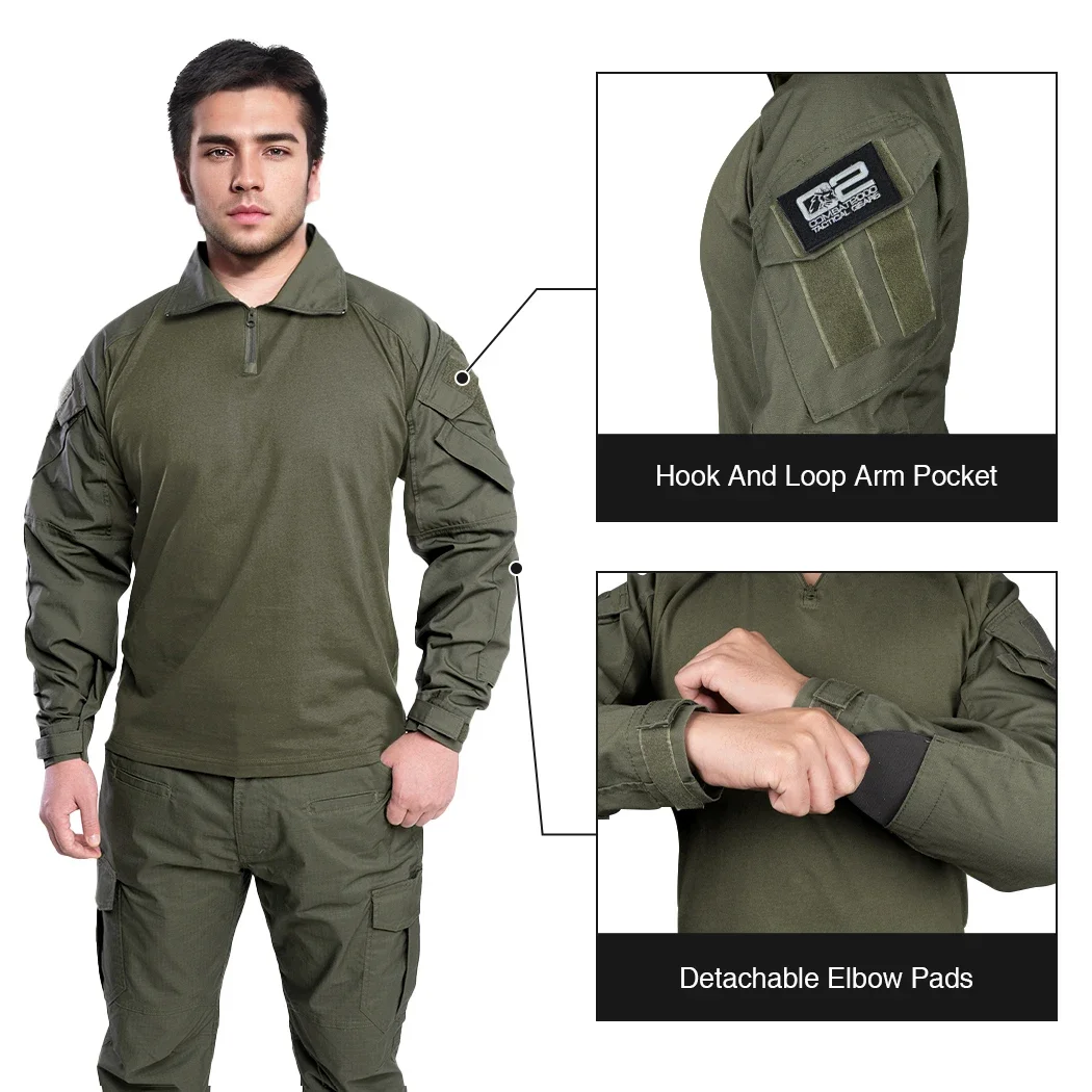 Tactical Shirts G3 Combat Shir - đánh giá và giá Hunting Outdoor Shirts