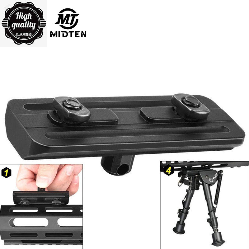 MidTen Fit M lok 6 9 Mount Han - đánh giá và giá Bipod Rifle Mount